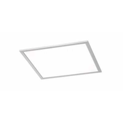Plafón de techo moderno níquel, Badria, 25W, 3000K LED