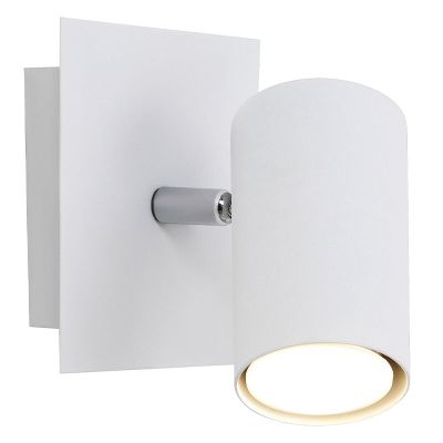 Foco de pared moderno blanco, Kaso