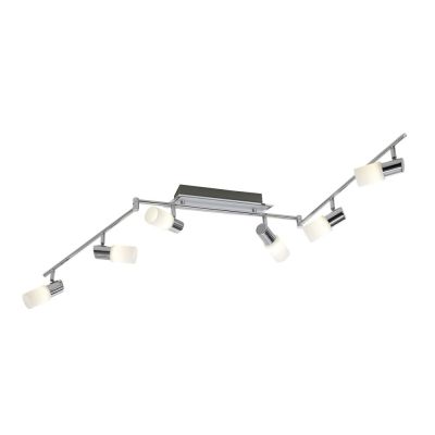 Foco de techo de vidrio gris, Morely, 4,5W, 3000K LED