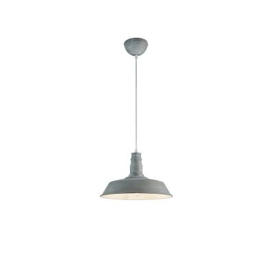 Lámpara colgante industrial gris, Yanaisha