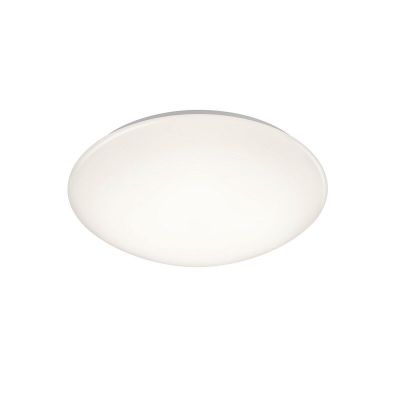 Plafón de techo de plástico blanco, Vanysia, 15W, 3000K LED, IP44