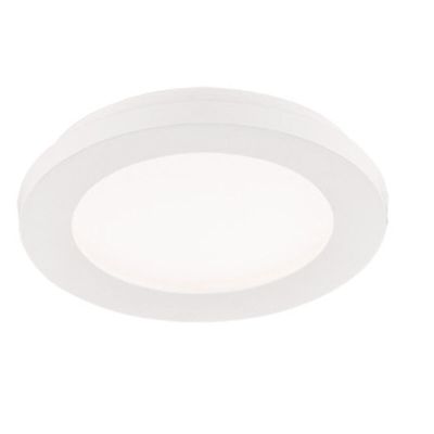 Plafón de techo moderno blanco, Gistrup, 10W, 3000K LED, IP44