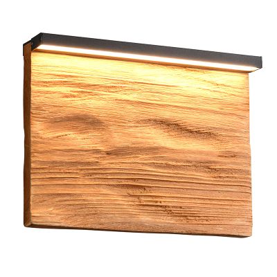 Aplique diseño madera, Tanneke, 7,5W, 3000K LED, regulable en 3 pasos