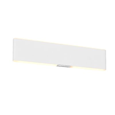 Aplique up down moderno blanco, Zwier, 3W, ajustable entre luz blanco cálido y frío LED, con interruptor