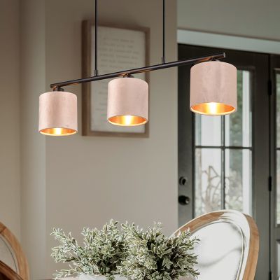 Lámpara colgante moderna beige, Ercan