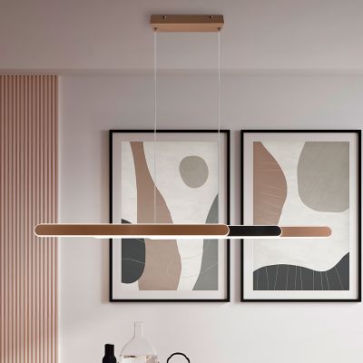 Lámpara colgante diseño latón, Dwayn, 48W, ajustable entre luz blanco cálido y frío LED, con regulador táctil