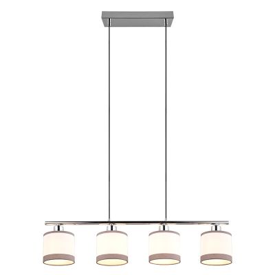 Lámpara colgante moderna blanca, Denley
