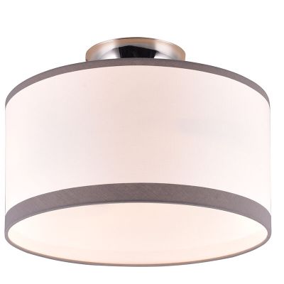 Plafón de techo moderno blanco, Denley