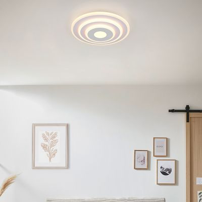 Lámpara de techo diseño blanca, Yeel, 35W, ajustable entre luz blanco cálido y frío LED, regulable en 3 pasos