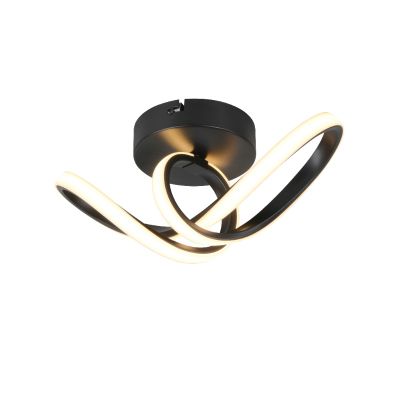 Lámpara de techo diseño negra, Wiard, 7W, 3000K LED