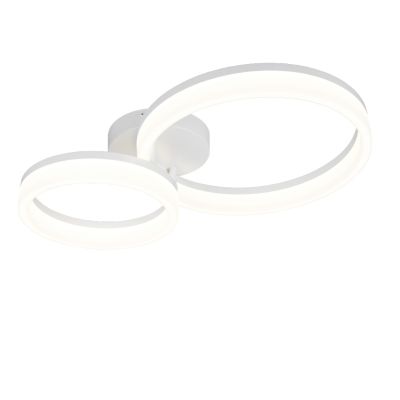 Lámpara de techo diseño blanca, Ufuk, 22W, 4000K LED
