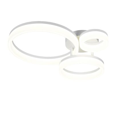 Lámpara de techo diseño blanca, Ufuk, 32W, 4000K LED