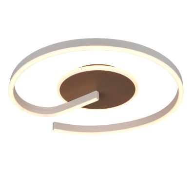 Lámpara de techo diseño marrón, Ymer, 21W, white switch LED, regulable en 3 pasos