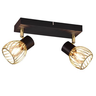 Foco de techo industrial negro, Amaya