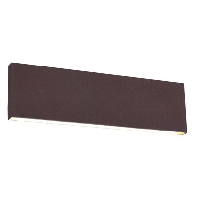 Aplique up down moderno color óxido, Coscon, 6W, 3000K LED