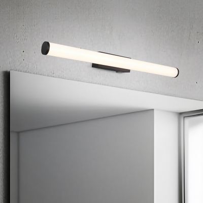 Aplique baño moderno negro, Staby, 6,5W, 3000K LED, IP44