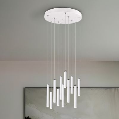 Lámpara colgante moderna blanca, Jessamy, 2,5W, 3000K LED