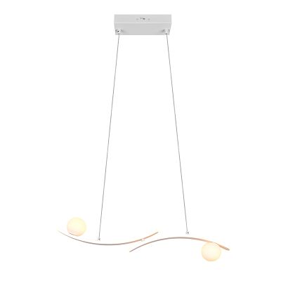 Lámpara colgante moderna blanca, Leonoor