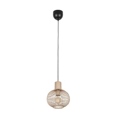Lámpara colgante industrial beige, Gjalt