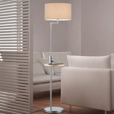Lámpara de pie moderna gris, Logiso