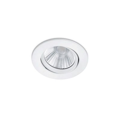 Foco empotrable baño moderno blanco, Imani, 5W, 3000K LED, IP23