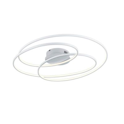 Plafón de techo moderno blanco, Sabra, 50W, 3000K LED