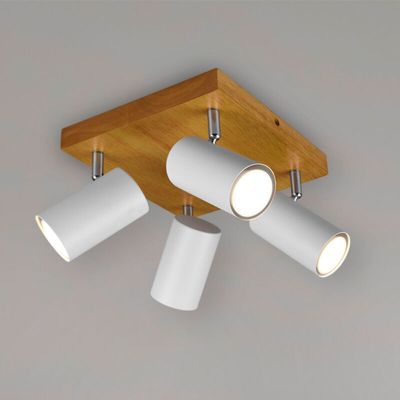 Foco de techo moderno blanco, Kaso