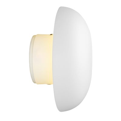 Aplique de pared recargable de metal blanco, Khaoula, 1,5W, 3000K LED, regulable en 3 pasos