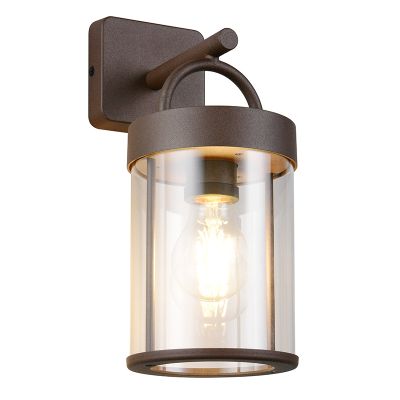 Lámpara exterior moderna color óxido, Piter, IP44