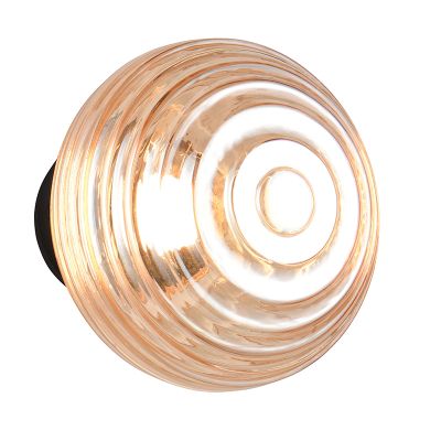 Aplique de pared recargable moderno ámbar, Walid, 1,5W, 3000K LED, regulable en 3 pasos