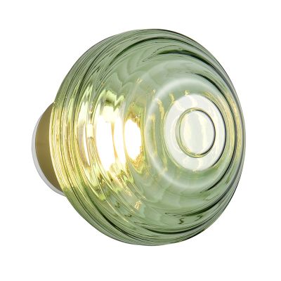Aplique de pared recargable moderno verde, Walid, 1,5W, 3000K LED, regulable en 3 pasos