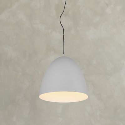 Lámpara media esfera moderna gris, Ingmar