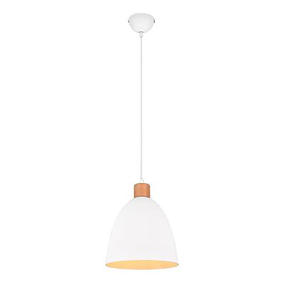 Lámpara colgante moderna blanca, Casparus