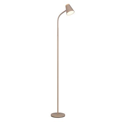Lámpara de pie moderna marrón, Rahul, 4,5W, 3000K LED, con interruptor