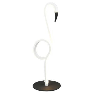 Lámpara de mesa diseño blanca, Puk, 6W, 3000K LED, con interruptor