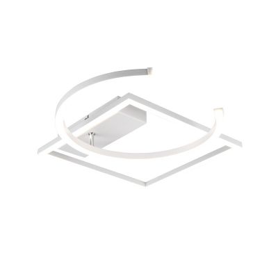 Plafón de techo moderno blanco, Emine, 23,5W, 4000K LED