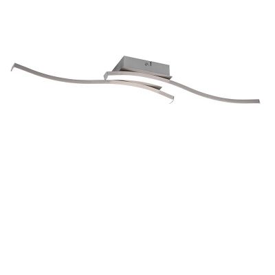 Lámpara de techo moderna níquel, Go, 5W, 4000K LED
