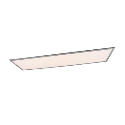 Plafón de techo moderno gris, Marlise, 33,5W, ajustable entre luz blanco cálido y frío LED, con mando a distancia
