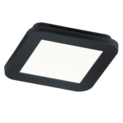 Lámpara de techo baño moderna blanca, Gistrup, 10W, 3000K LED, IP44
