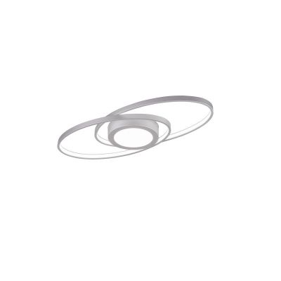 Plafón de techo moderno gris pardo, Sarama, 27W, 3000K LED