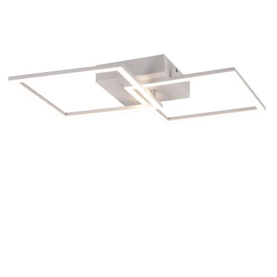 Plafón de techo moderno blanco, Margaux, 20W, 4000K LED