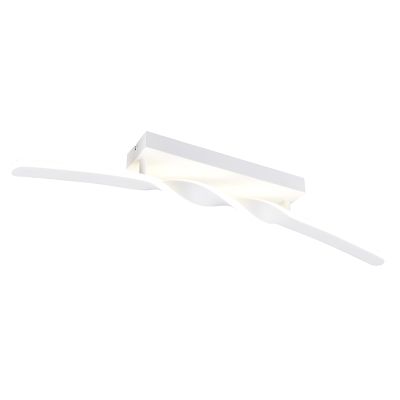 Lámpara de techo diseño blanca, Quirinus, 18W, 4000K LED
