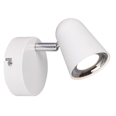 Foco de pared moderno blanco, Taj, 3W, 3000K LED