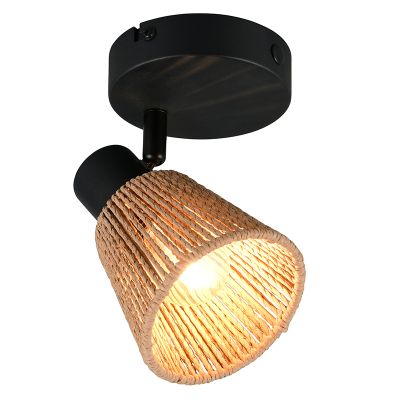 Foco de pared de papel marrón, Sjirk