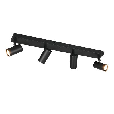 Foco de techo moderno negro, Suradj