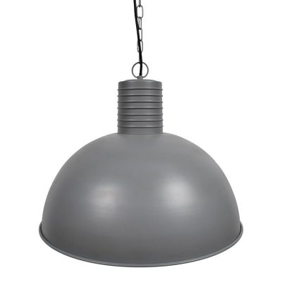 Lámpara colgante gris industrial, Fejay