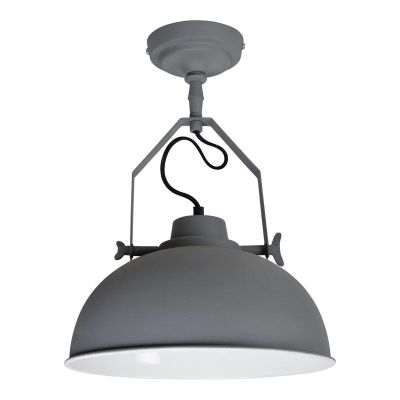 Plafón de techo gris industrial, Fellen