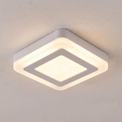 Iluminación de la galería blanca de plástico, Haley, 8W, 3000K LED, IP54
