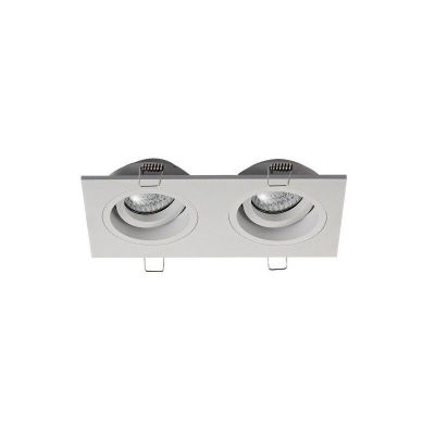 Foco empotrable blanco moderno, Bredal