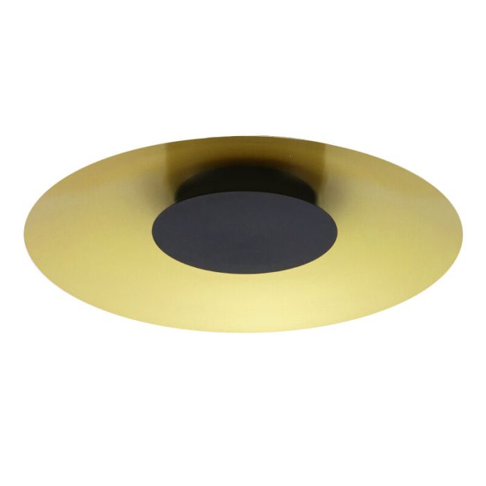 Plafón de techo dorado moderno, Denyse, 15W, 3000K LED